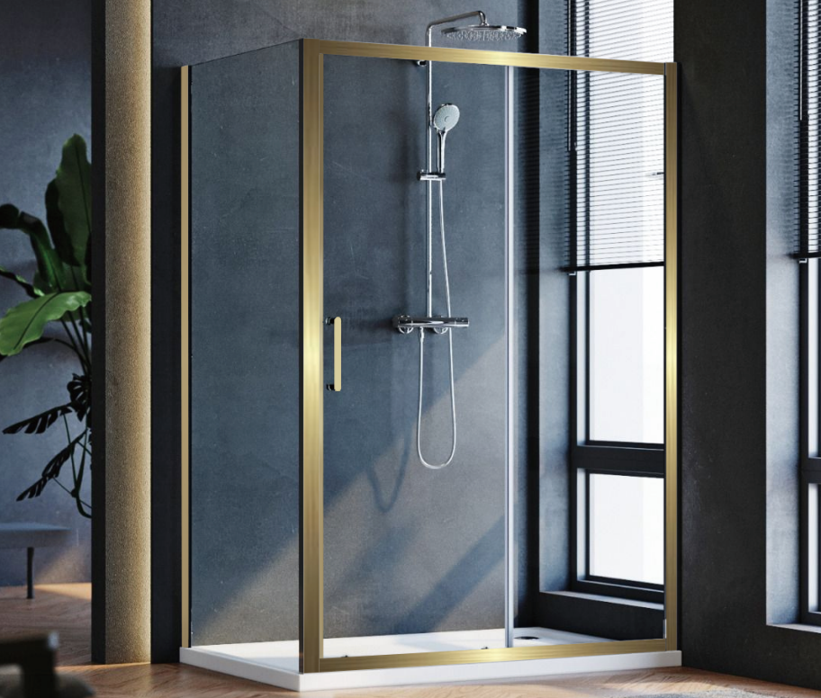 SALLY Shower Rectangular Enclosure with Sliding Door Width 1000-1200 mm - 8mm