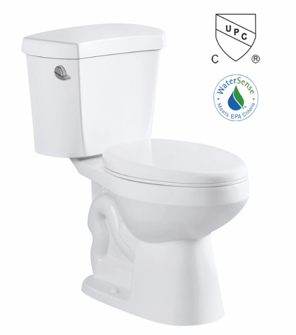 CUPC Elongated Two Piece Toilet