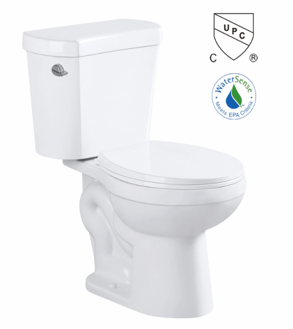 CUPC Elongated Two Piece Toilet