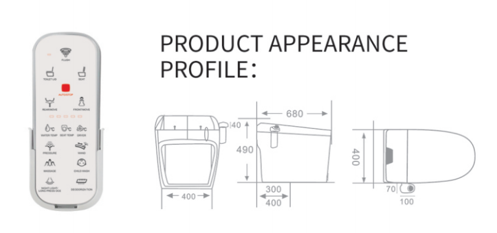 SALLY Smart Toilet 8020