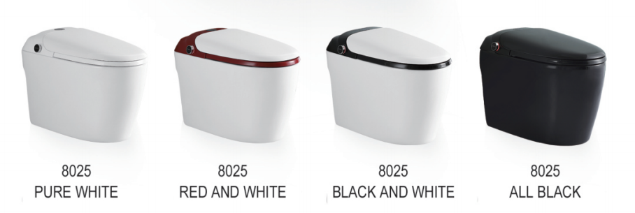 Different Colour SALLY Smart Toilet 