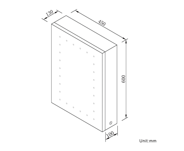 LED Mirror Cabinet MC3550L