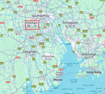 Foshan City-map2