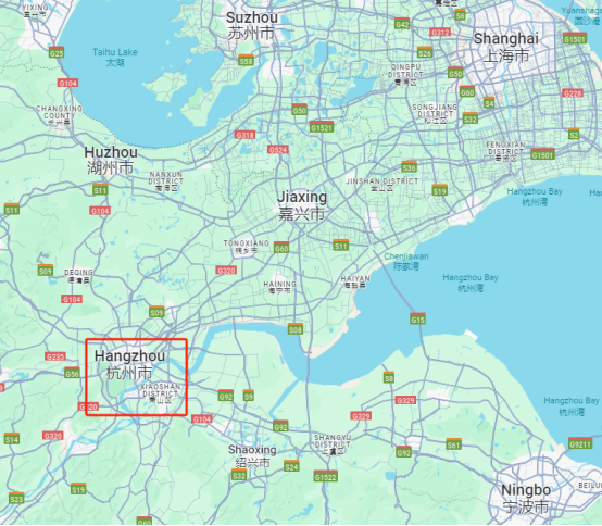 Hangzhou City map2