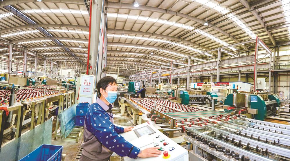 shower enclosure production line