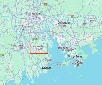 zhongshan City map2